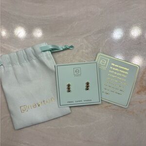 Joy Stud 4mm Gold Bead Stud Earrings